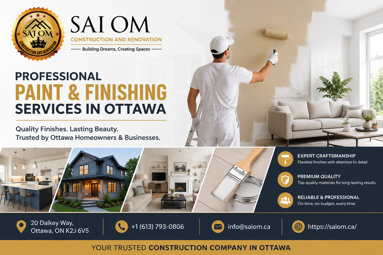 Professional renovation services in Ottawa
