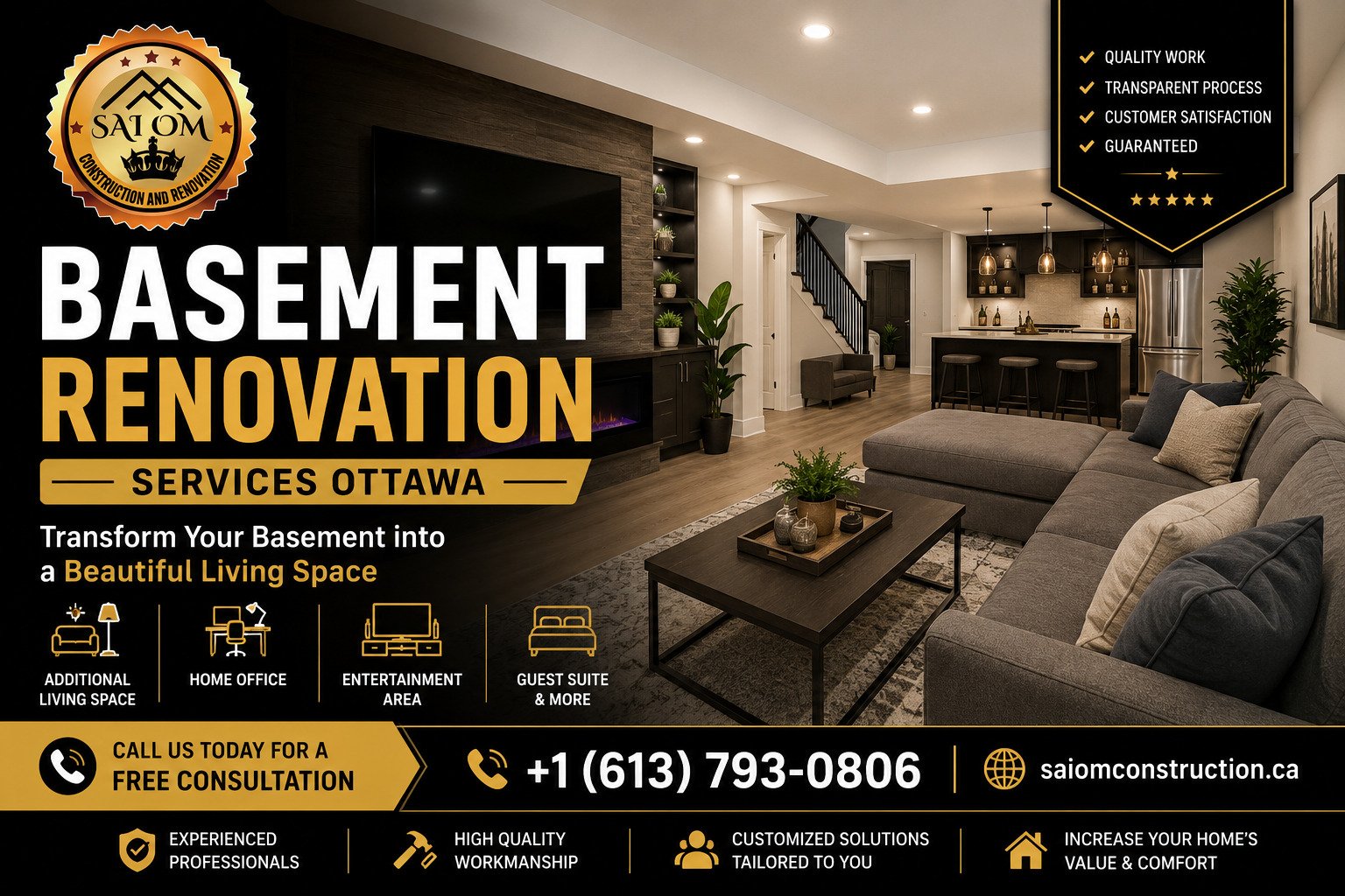 basement renovation services