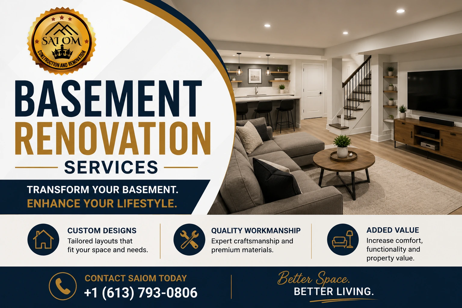 basement renovation services Ottawa