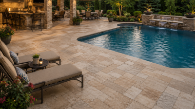 Pool Deck Patio Stones